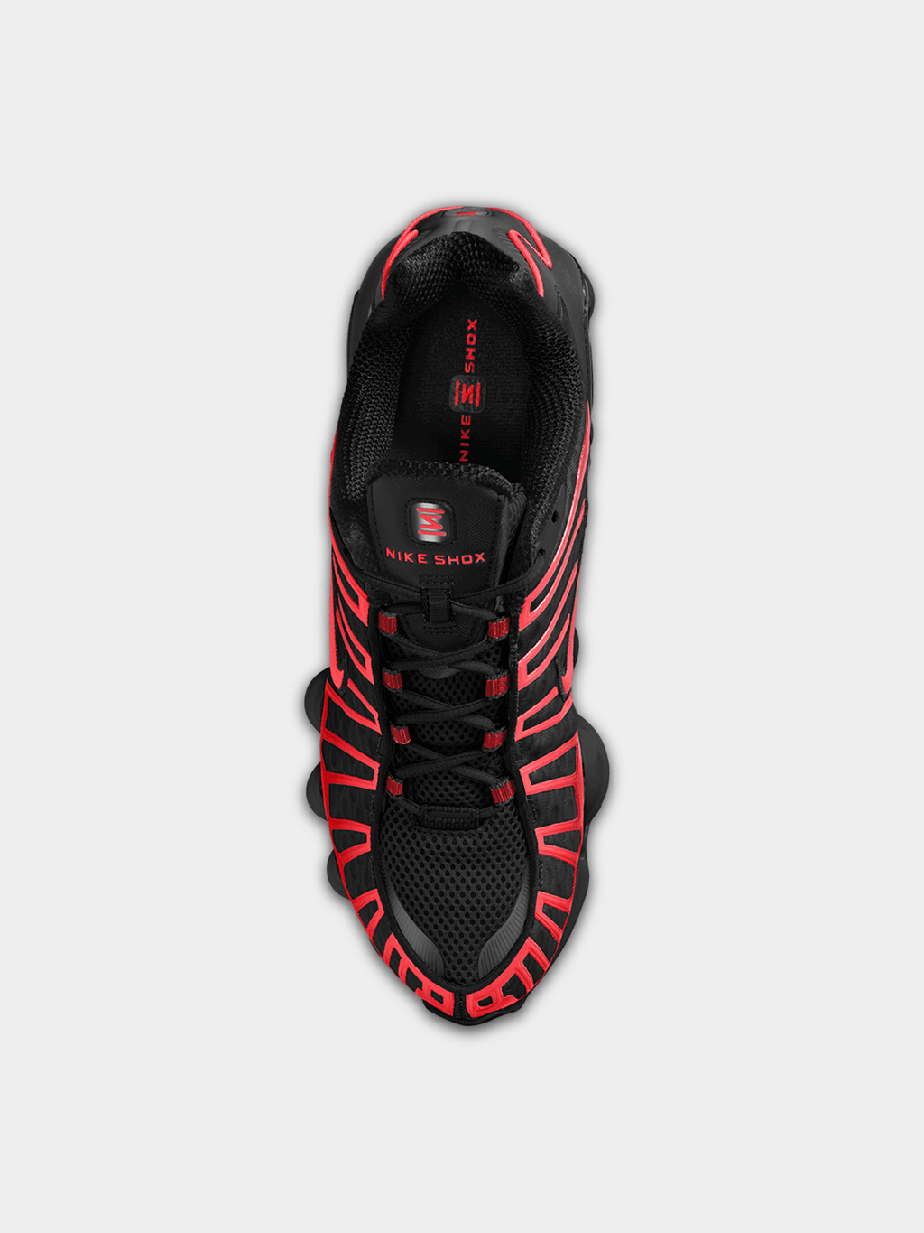 Nike Men's Shox TL Black/Red Sneaker