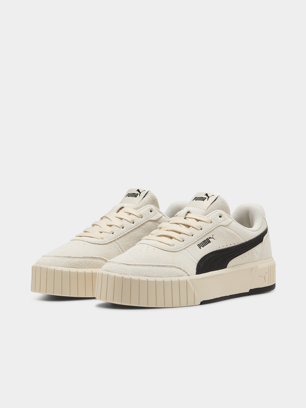 Women's Puma Carina Mia SD Cream/Black Sneaker