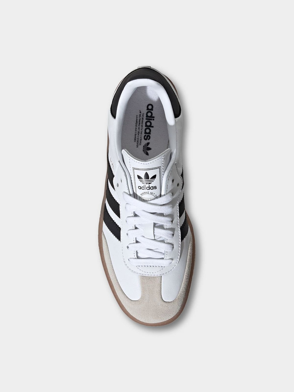 adidas Originals Women's Sambae White/Black Sneaker
