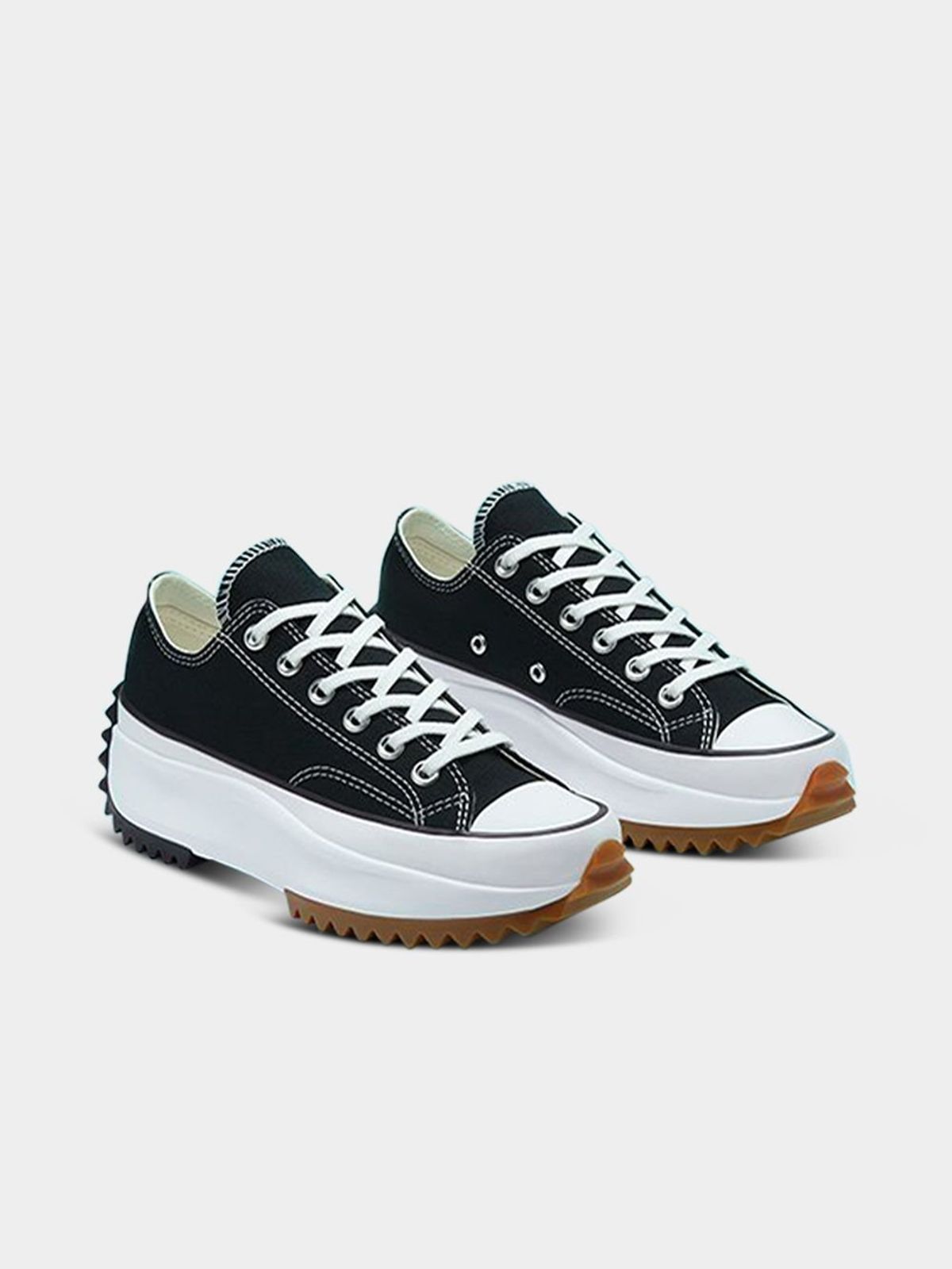 Converse Women's Run Star Hike Low Black Sneaker