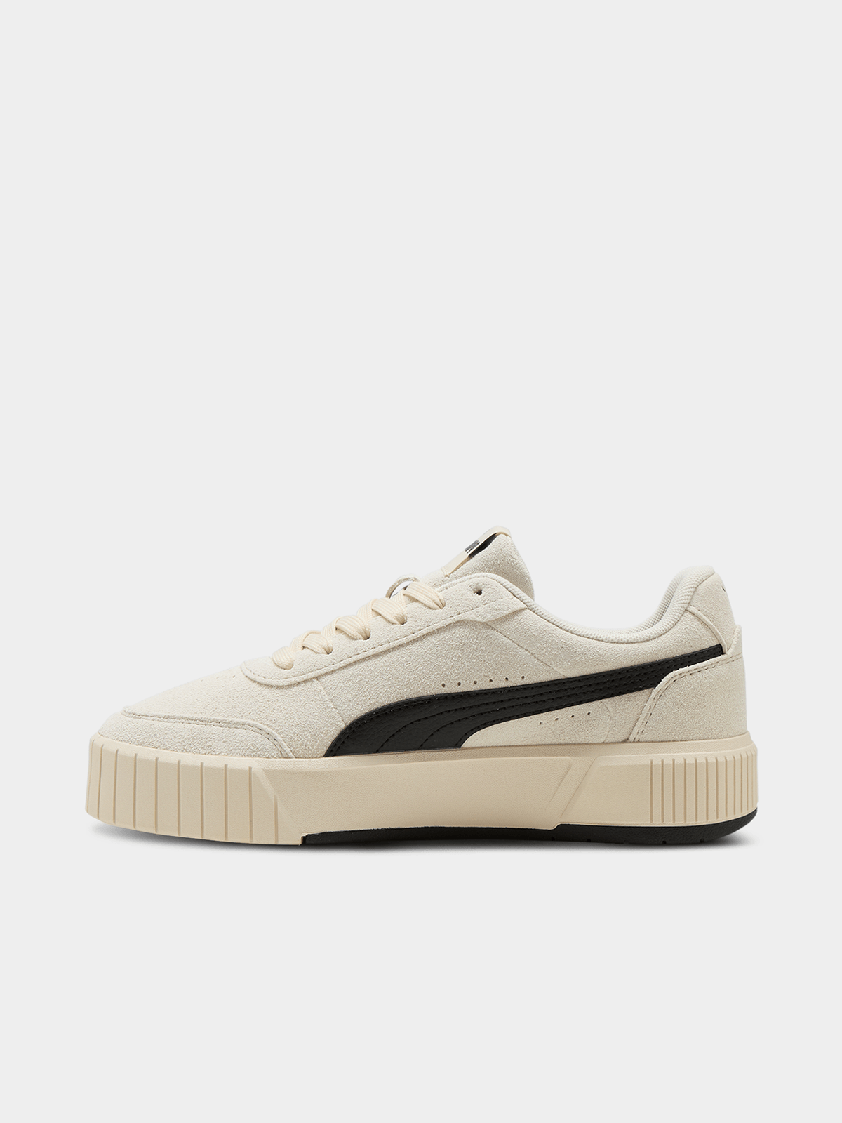 Women's Puma Carina Mia SD Cream/Black Sneaker