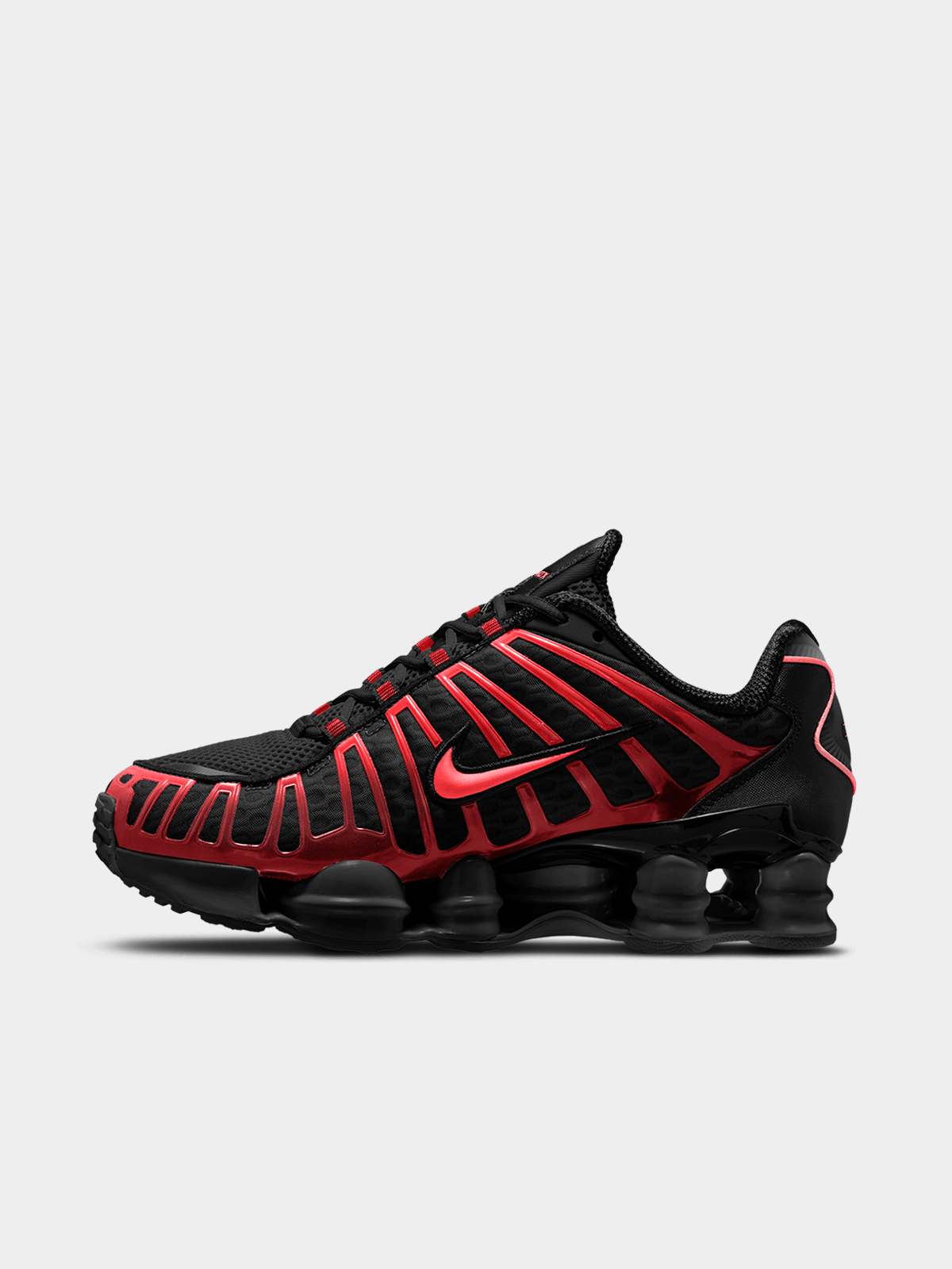 Nike Men's Shox TL Black/Red Sneaker