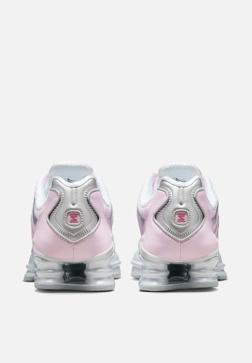 Nike shox TL Mtlc Platinum/PinkSicle-Pink Foam-White