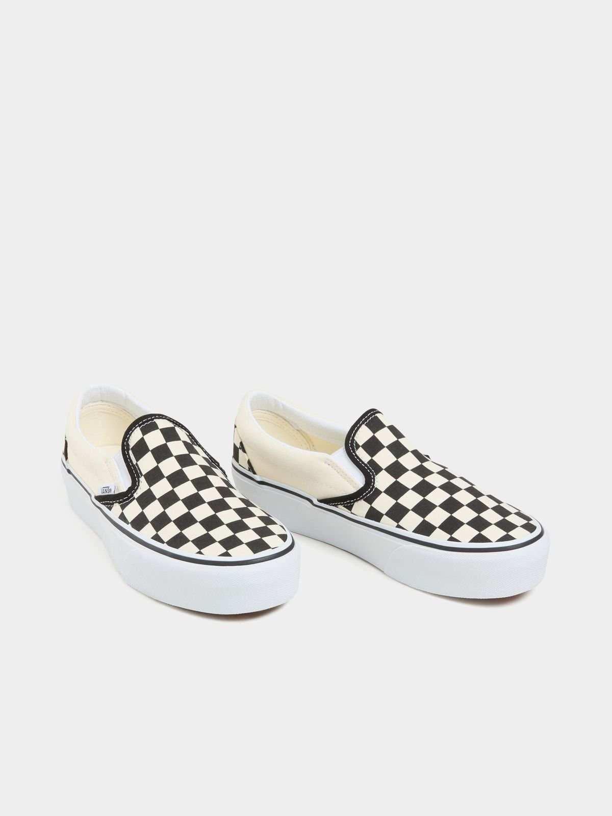Vans Slip On Platform Black/White Sneaker