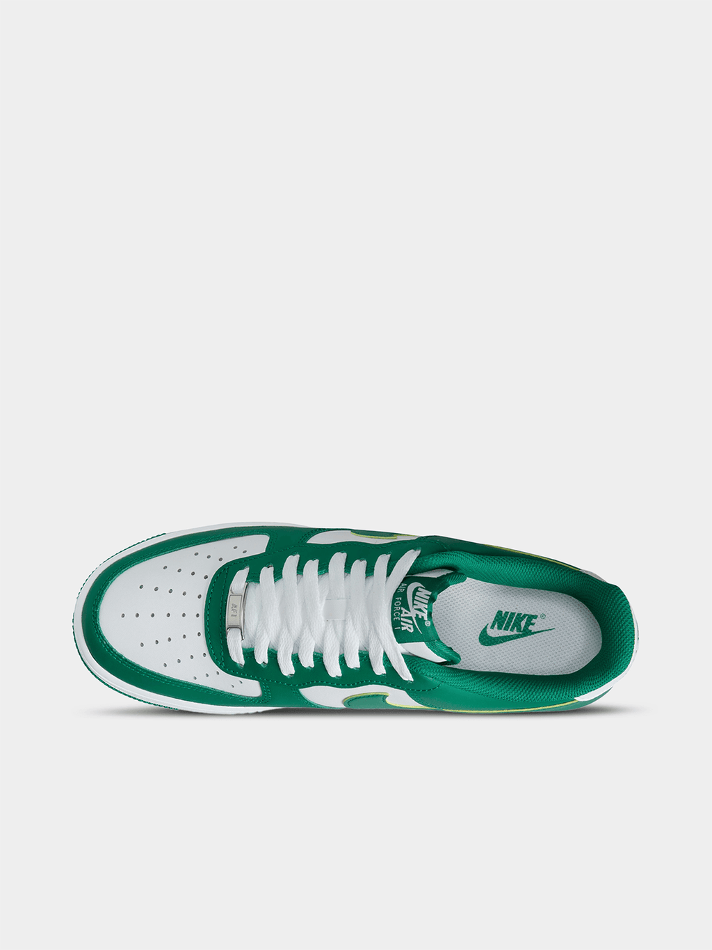 Nike unisex Air Force 1 '07 White/Green Sneaker