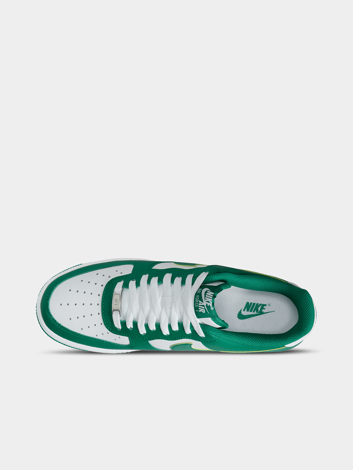 Nike unisex Air Force 1 '07 White/Green Sneaker