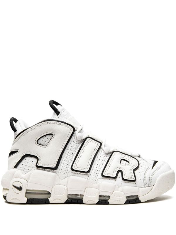 NIKE UPTEMPO WHITE/BLACK