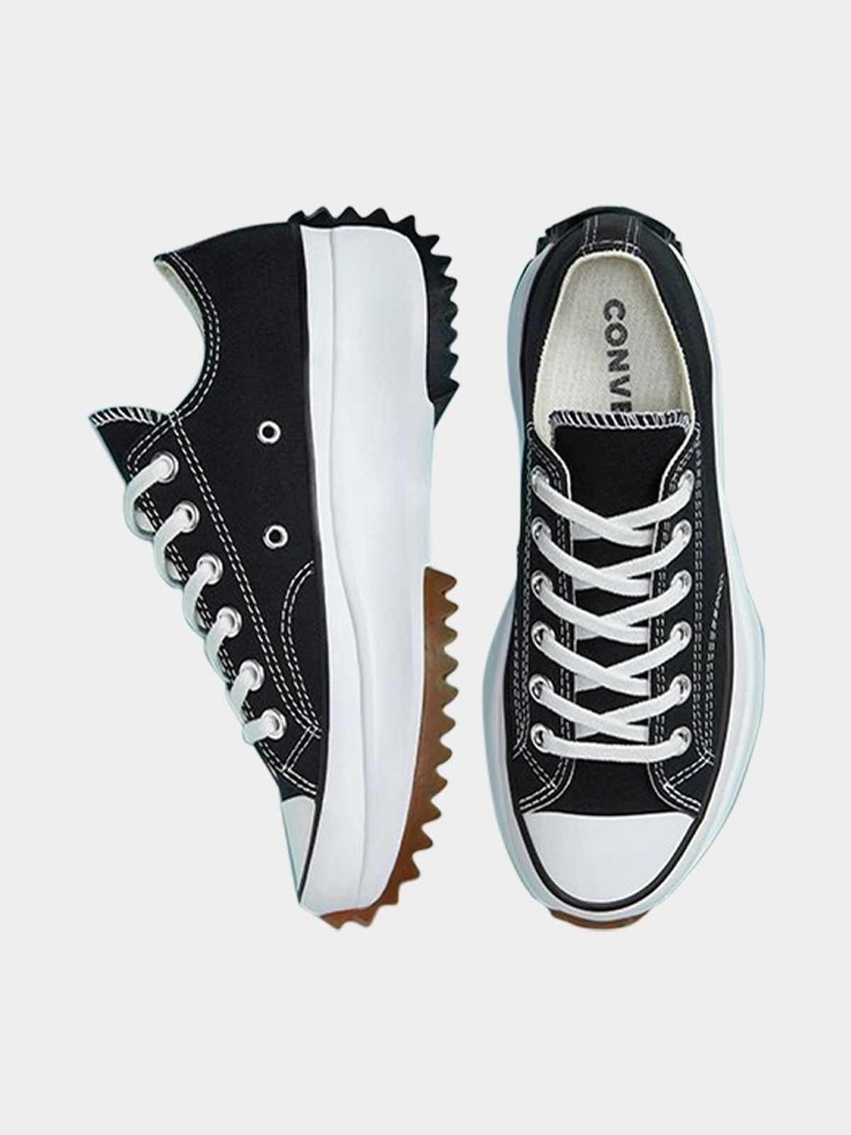 Converse Women's Run Star Hike Low Black Sneaker