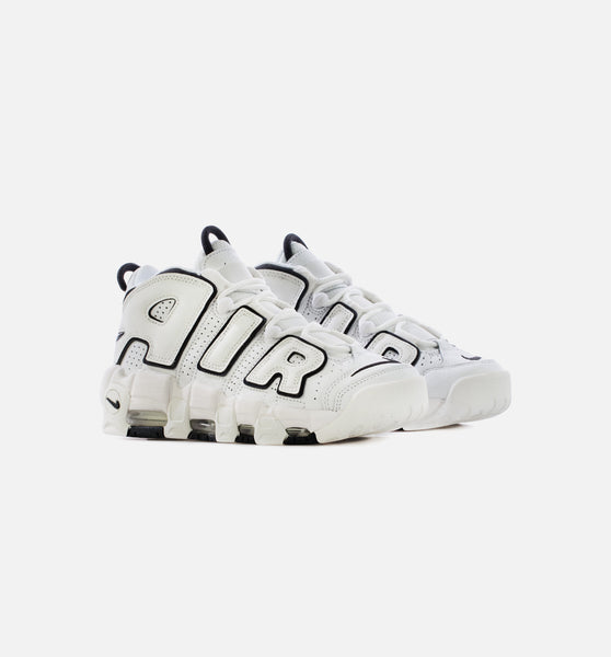 NIKE UPTEMPO WHITE/BLACK