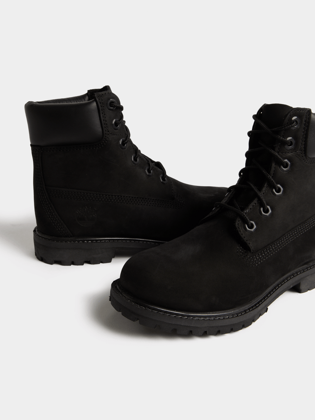 Timberland Women's Premium 6 Inch W/P Boot Black Sneaker