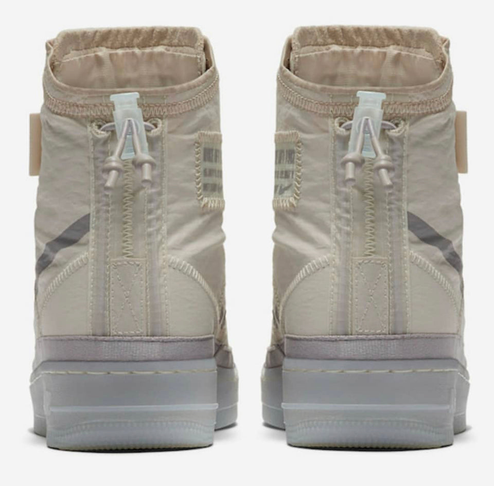 Nike Air Force 1 Shell Boot - Beige/Ivory