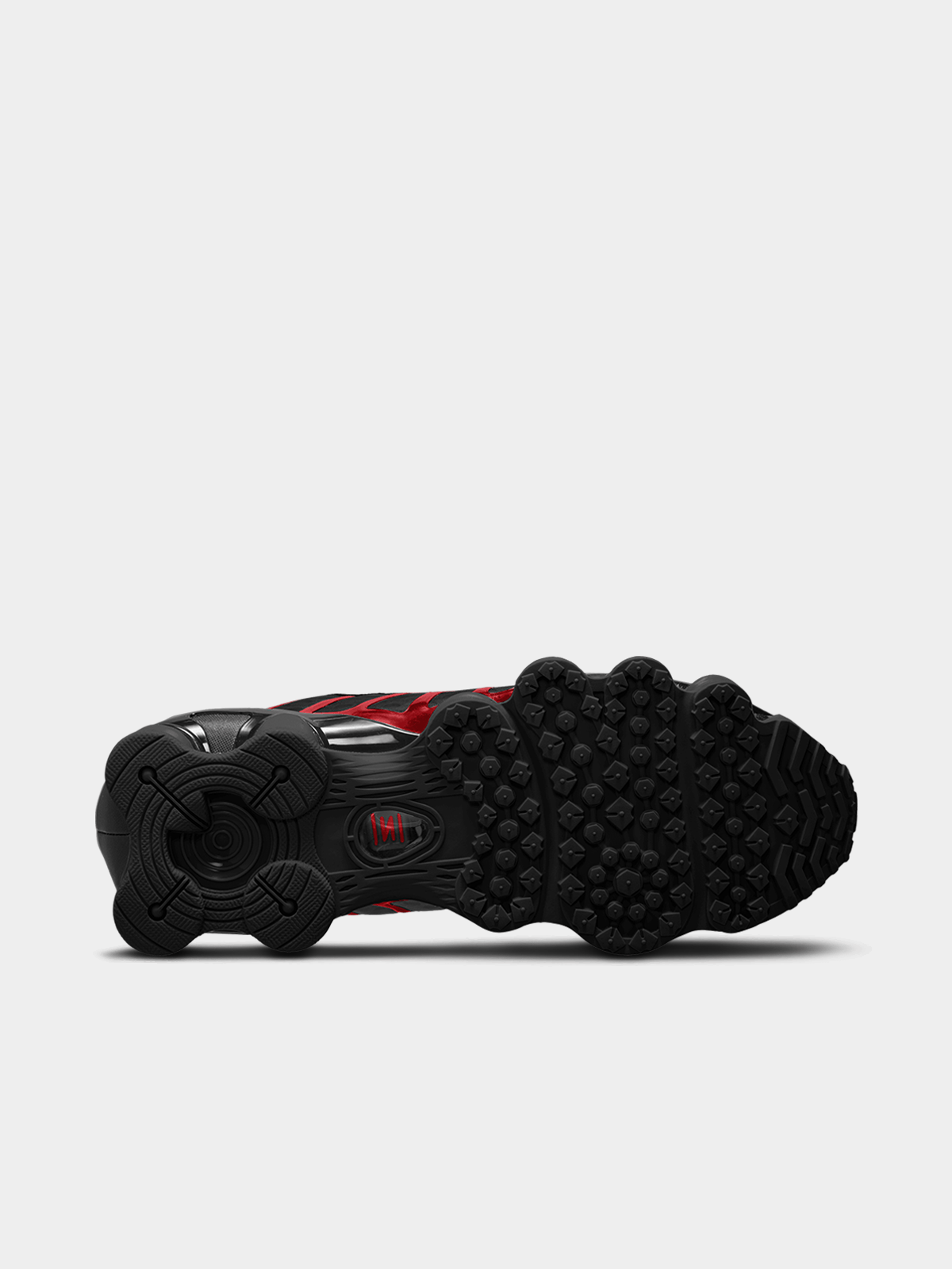 Nike Men's Shox TL Black/Red Sneaker