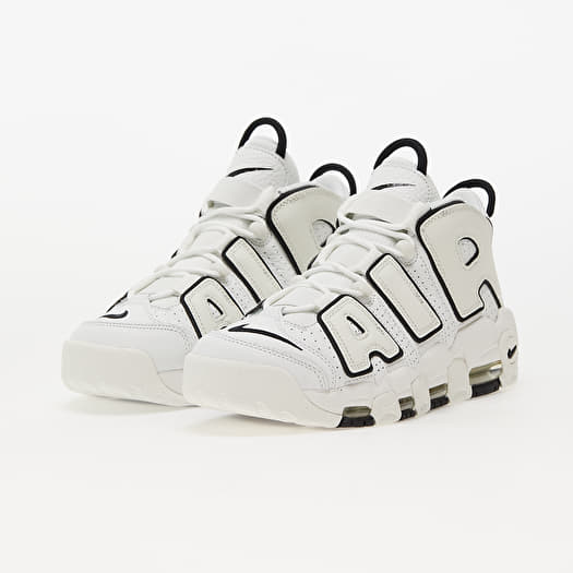 NIKE UPTEMPO WHITE/BLACK