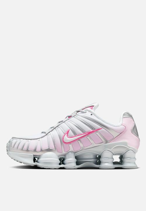Nike shox TL Mtlc Platinum/PinkSicle-Pink Foam-White